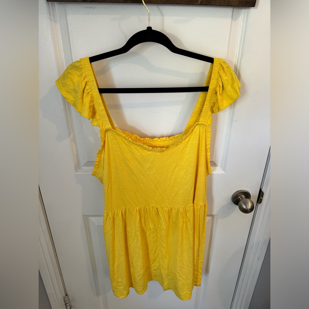 Yellow Peblem Top